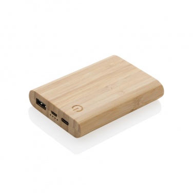 Logotrade meene foto: Bambusest 5000 mAh akupank