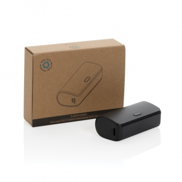 Logo trade reklaamkingi pilt: FlashCharge RCS rplastic 5000 mah kiirlaadimise akupank