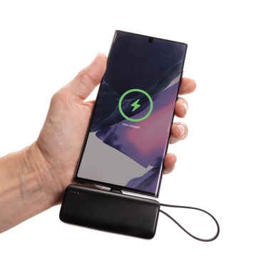 Logotrade reklaamkingi foto: Powerlink RCS rplastic 3000 mah powerbank USB C pistik