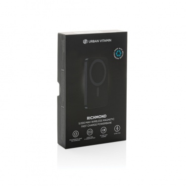Logotrade ärikingi foto: Urban Vitamin Richmond RCS plastikust/alumiinium 5000mah akupank