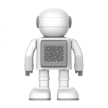 Logotrade reklaamkingituse foto: Robert, tantsiv robot kõneleja