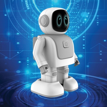 Logotrade ärikingituse foto: Robert, tantsiv robot kõneleja