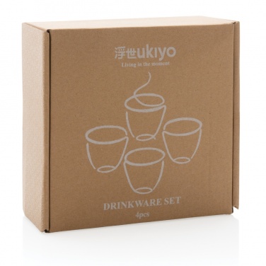 Logotrade ärikingid pilt: Ukiyo 4tk jooginõude komplekt