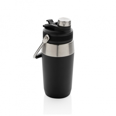 Logotrade reklaamkingituse foto: Kahe funktsiooniga roostevabast terasest vaakumpudel 500 ml
