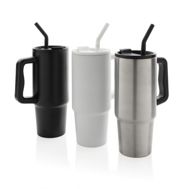 Logo trade reklaamkingituse pilt: Embrace deluxe roostevabast terasest termoskruus, 900 ml