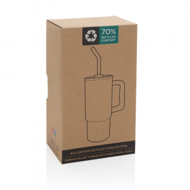 Logotrade firmakingituse foto: Embrace deluxe roostevabast terasest termoskruus, 900 ml