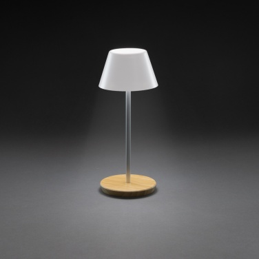 Logotrade firmakingi foto: Pure Glow RCS usb-taaslaetav taaskasutatud plastikust laualamp