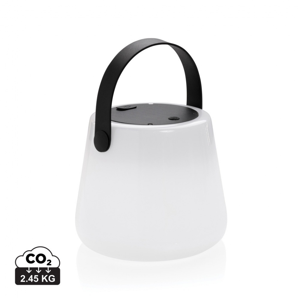 Logo trade reklaamtoote pilt: SolarGlow RCS taaskasutatud ABS USB-taaslaetav välisvalgusti