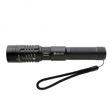 Logotrade reklaamkingituse foto: Gear X USB taaslaetav taskulamp