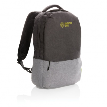 Logotrade ärikingid pilt: Duo värviline RPET 15,6" RFID sülearvuti seljakott PVC-vaba