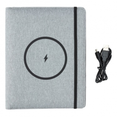 Logo trade firmakingituse pilt: Air 5W juhtmevaba laadimisega sülearvuti koos 5000mAh akupangaga