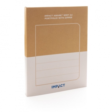 Logo trade reklaamtoote pilt: Impact AWARE™ RPET A4 tõmblukuga portfell
