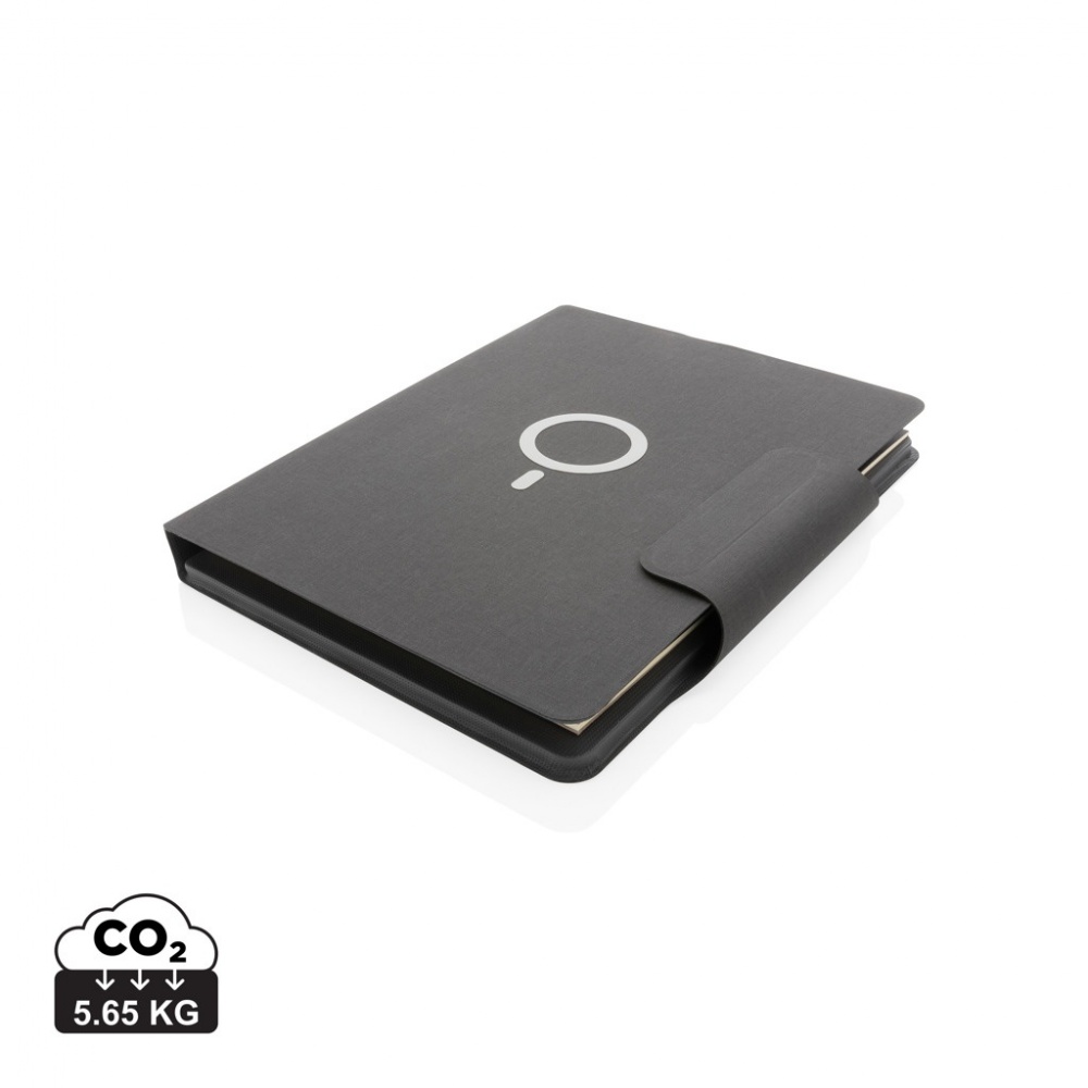 Logo trade firmakingituse pilt: Artic Magnetic 10W juhtmevaba laadimisega A4 portfell