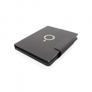 Logo trade reklaamtoote pilt: Artic Magnetic 10W juhtmevaba laadimisega A4 portfell
