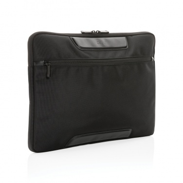 Logotrade reklaamtoote foto: Swiss Peak AWARE™ RPET Voyager 15,6-tolline sülearvuti ümbris