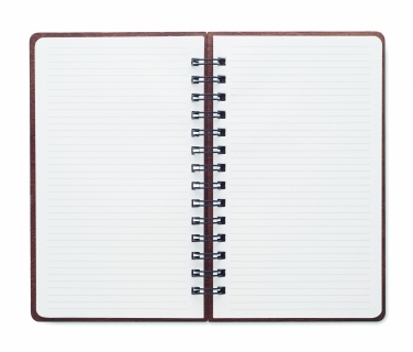 Logotrade ärikingitused pilt: A5 kasepuidust märkmik GROWBOOK™