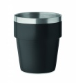 Topelltseinaga termoskruus 250 ml, Must