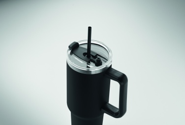 Logo trade reklaamkingid foto: Suur roostevabast terasest termoskruus, 1200 ml