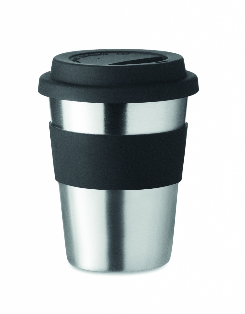 Logo trade reklaamtoote pilt: Roostevabast terasest termostops Irmug, 350ml