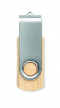 Logo trade meene pilt: Techmate bambusest USB 16GB MO6898-40