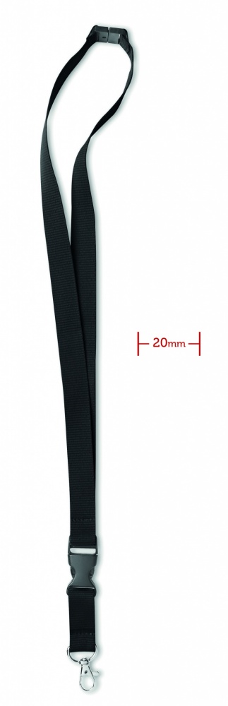 Logotrade firmakingid pilt: Kaelapael LANY 20 mm