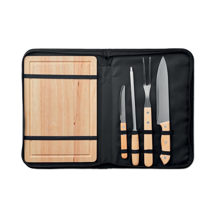 Logotrade reklaamkingid pilt: Komplektis 4 BBQ grillimistarvikut