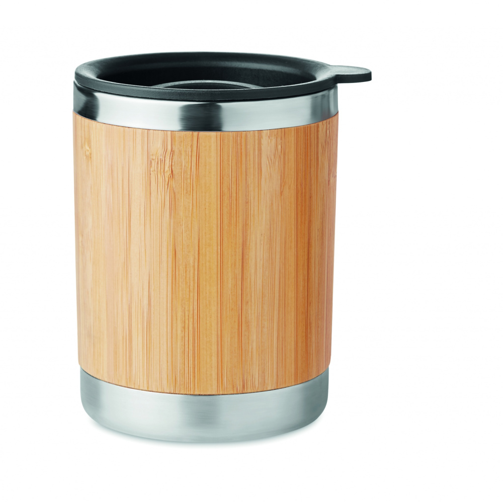 Logotrade meene foto: Bambusest kaanega trummel 250ml