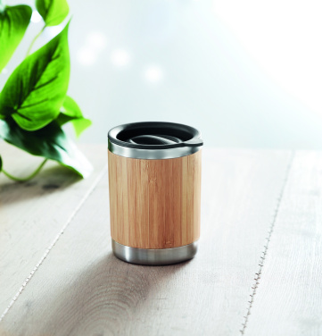 Logotrade reklaamkingid pilt: Bambusest kaanega trummel 250ml