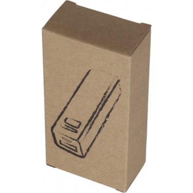 Logotrade firmakingitused pilt: Metallist akupank PORT HOPE 2200mAh