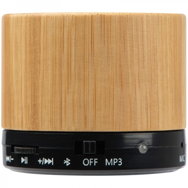 Logo trade firmakingid foto: Bambusest bluetooth kõlar FLEEDWOOD