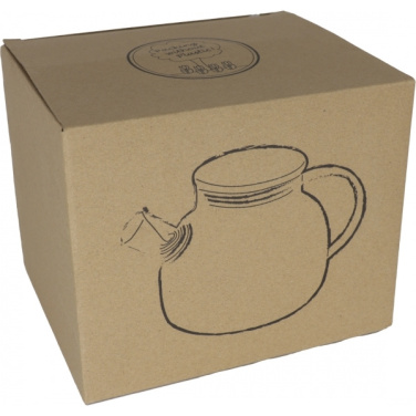 Logotrade reklaamkingid pilt: Bambusest kaanega klaaskann FRANKFURT 1000ml