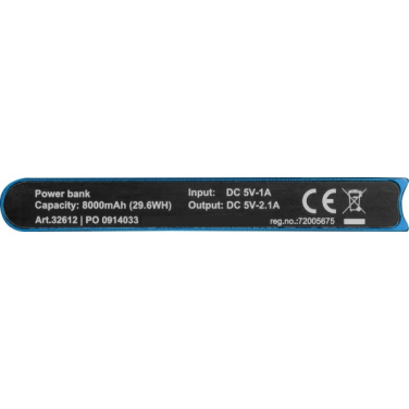 Logotrade firmakingitused pilt: Akupank 8 000 mAh WOLFSBERG