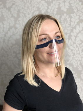 Logo trade reklaamtoote pilt: KALIPSO näokaitse - läbipaistev mask suu ja nina jaoks 1447162