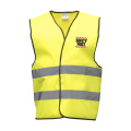 SafetyFirst helkurvest, fluorestseeruv kollane