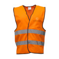 SafetyFirst helkurvest, fluorestseeruv oranž