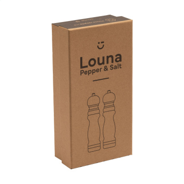 Logo trade reklaamtoote pilt: Louna puidust soola- ja pipraveski