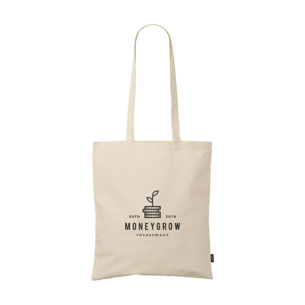 Logo trade firmakingi pilt: ShoppyBag GRS taaskasutatud puuvill (180 g/m²)