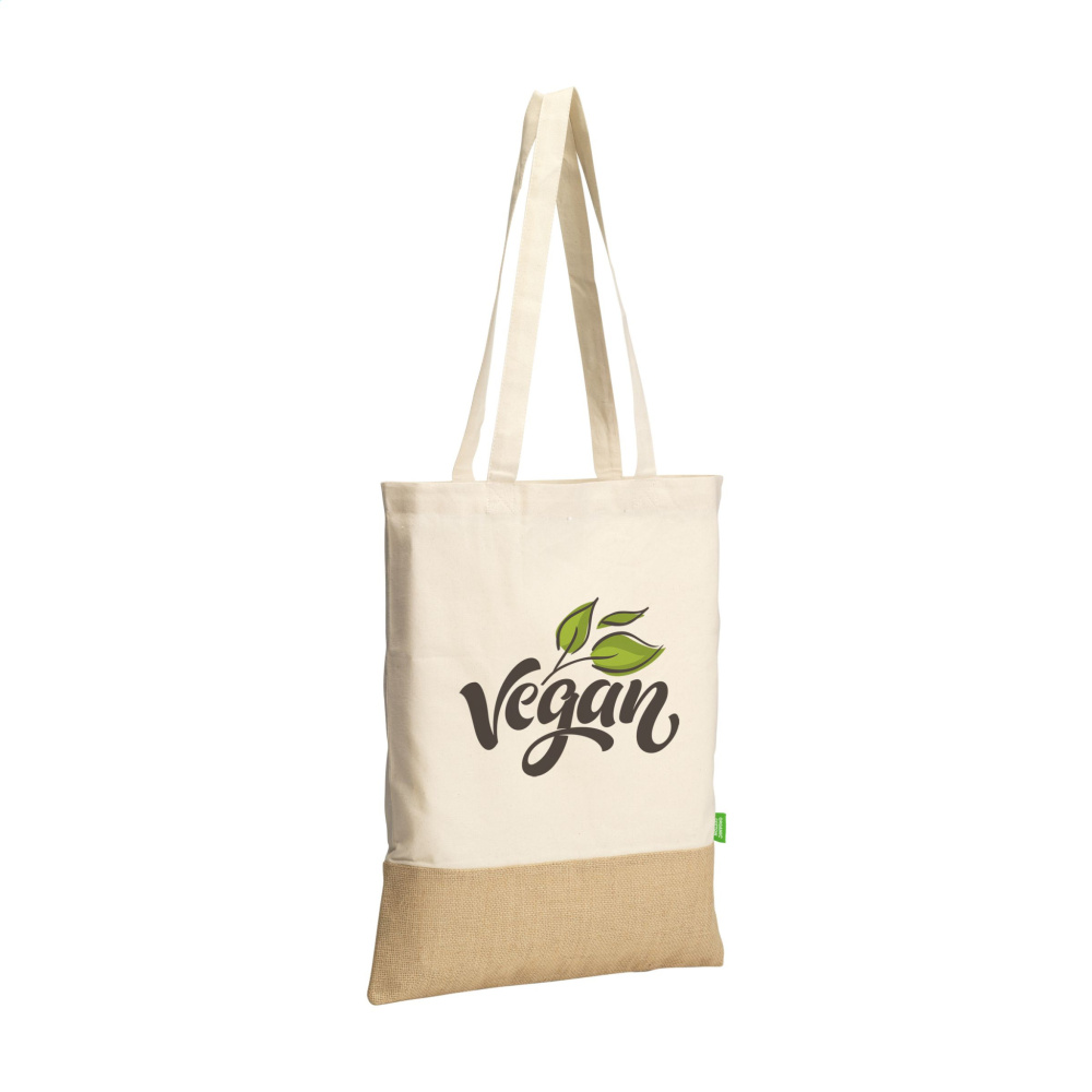 Logo trade reklaamtoote pilt: Combi Organic Shopper kott (160 g/m²).