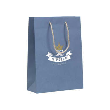 Logotrade firmakingid pilt: Taaskasutatud teksakiududega Leaf It kott (180 g/m²) M