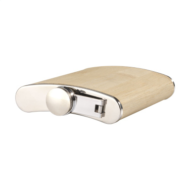Logotrade reklaamtooted pilt: Hipflask Bamboo 200 ml joogipudel