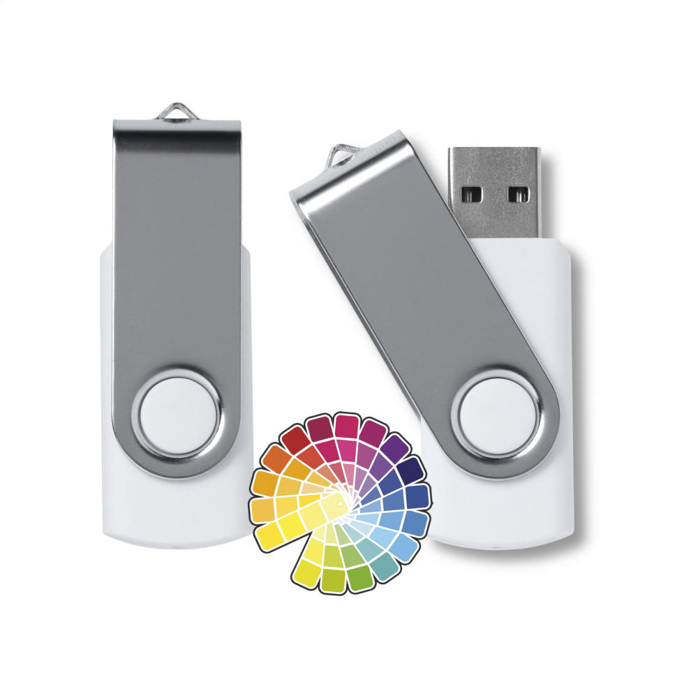 Logo trade reklaamkingituse pilt: USB Twist 64 GB