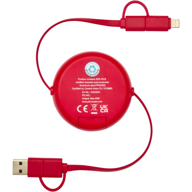 Logotrade reklaamkingitused pilt: Punane Alasia 5-in-1 laadimisjuhe