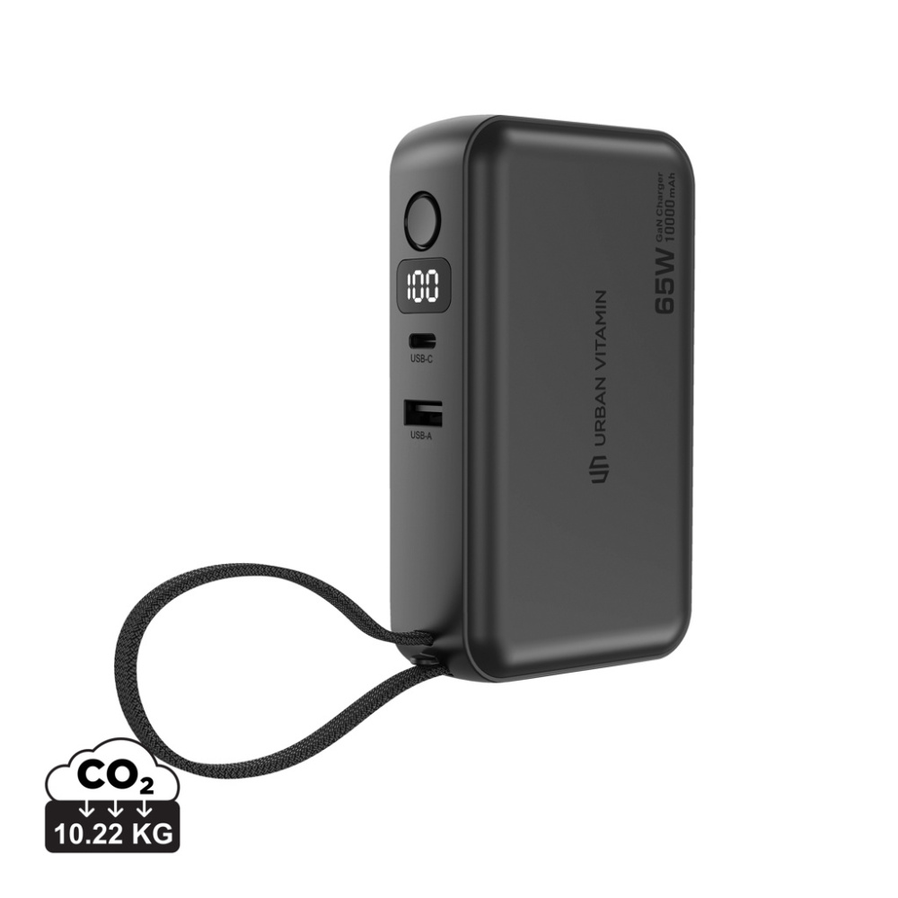 Logotrade ärikingid pilt: Urban Vitamin Eureka hübriid 10000mah akupank 65W
