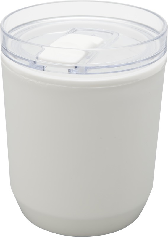 Logotrade firmakingituse foto: Hudson 180 ml taaskasutatud plastikust topeltseinaga termostops
