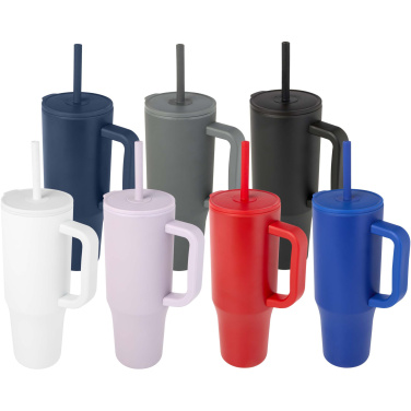 Logo trade ärikingituse pilt: Brady 900 ml RCS-sertifikaadiga termoskruus silikoonkõrrega