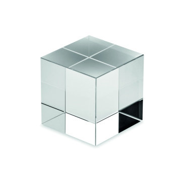 Logo trade reklaamtoote pilt: Klaaskuubik trofee