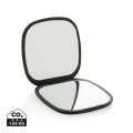 Reflecta RCS taaskasutatud plastist meigipeegel, must