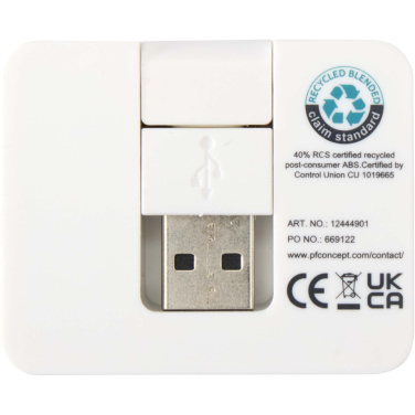 Logotrade reklaamkingid pilt: Gaia 4-pordiline USB-jaotur