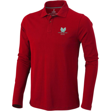 Logotrade meene foto: Oakville'i pikkade varrukatega meeste polo