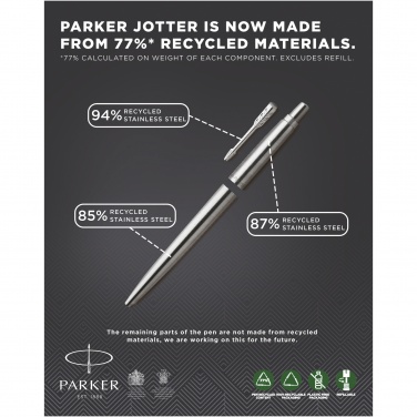 Logo trade liikelahjat mainoslahjat kuva: Parker Jotter SS-kuulakärkikynä